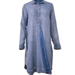 Guadalupe "Charlie" Jandani Tunic Dress, Size S, Midnight Blue. NEW with Tags